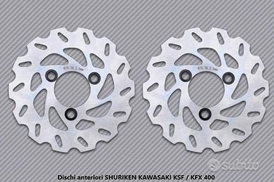 Dischi anteriori SHURIKEN KAWASAKI KSF / KFX 400