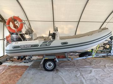 Gommone BSC 460 + motore Mercury + carrello
