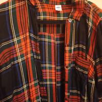 camicia in flanella a carreaux