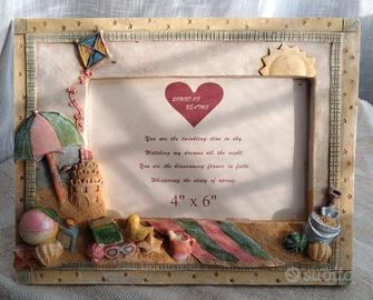 Cornice portafoto spiaggia - cm 20x16