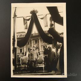 Foto d’epoca S.M. V. Emanuele III. Anno 1929