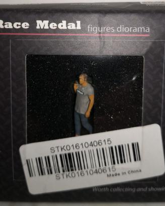 RACE MEDAL FIGURE 1/64 PERSONAGGIO DIORAMA ART. 2