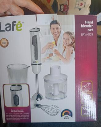 set frullatore ad immersione 500 watt
