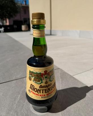 Bottiglia Amaro Montenegro anni ‘80 Vintage sigill