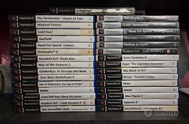 VIDEOGIOCHI VARI PLAYSTATION 2 VEDI ELENCO