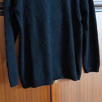 maglia nera donna maniche lunghe 