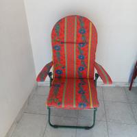 Poltrona sedia sdraio reclinabile