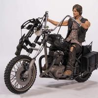 The walking dead daryl action figure con moto