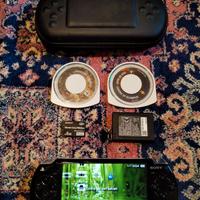 PSP con 2 giochi e custodia rigida