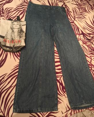 Jeans GUESS palazzo vita alta – taglia 28 – pari a