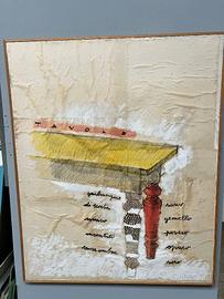 Quadro Antonio Pellicciari  "La vie en rouge"