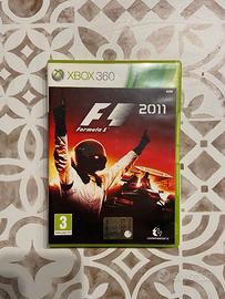 Gioco Formula 1 2011 per Xbox 360.