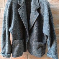 Giacca vintage anni 80 pura lana vergine tg.44/46