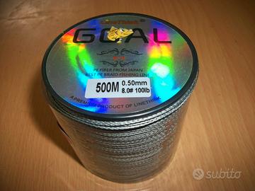 filo trecciato pesca