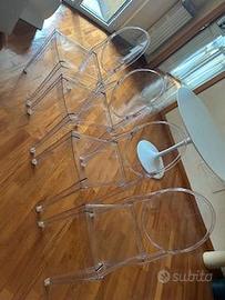 4 SEDIE KARTELL VICTORIA GHOST
