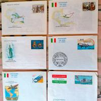 LOTTO 6 BIGLIETTI INTERI POSTALI / AEREOGRAMMI