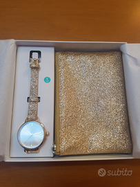Orologio e pochette