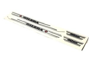 ADESIVI GILERA 50 RS TOURING GRIGIO SCRITTA NERA R