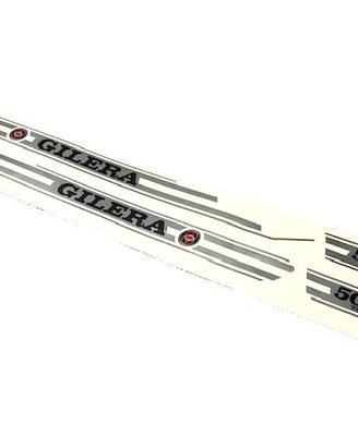 ADESIVI GILERA 50 RS TOURING GRIGIO SCRITTA NERA R