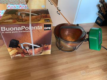 Paiolo rame motorizzato