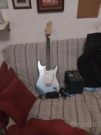 Chitarra elettrica eko s 300 + amplificatore vox