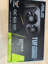 Scheda Video Asus Tuf Gaming GTX 1660 6 GB