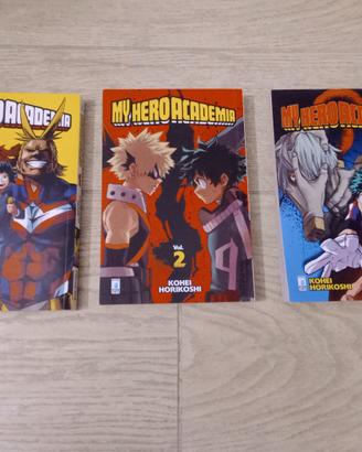 My Hero Academia n. 1, 2, 3 - Manga, fumetti 