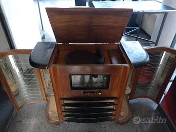 mobile radio giradischi anni 30 / 40 unico esempl