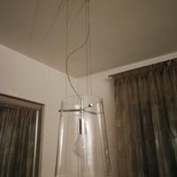 Lampada a sospensione in vetro