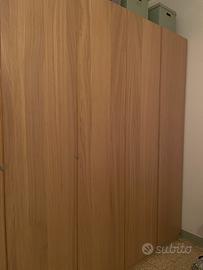 Armadio Pax rovere 4 ante battenti