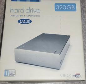 HARD DISK ESTERNO 320 GB LACIE 