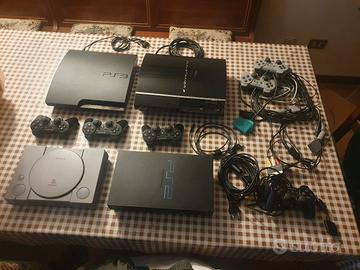PlayStation3 fat e slim e PlayStation2 fat