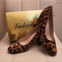 Décolleté animalier 