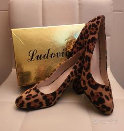 Décolleté animalier 