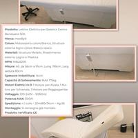 Lettino elettrico centro benessere SPA