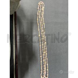 COLLANA PERLE BAROCCHE CHIUSURA DORATA