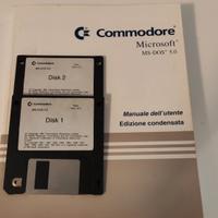 Commodore MSDOS 5.0 originale con manuale