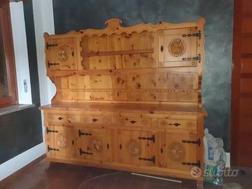 credenza in legno 