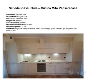 Cucina Mito Pensarecasa - con elettrodomestici