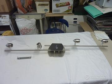 Lampadario a 4 faretti Brilliant