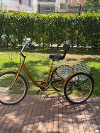 Bicicletta tre ruote