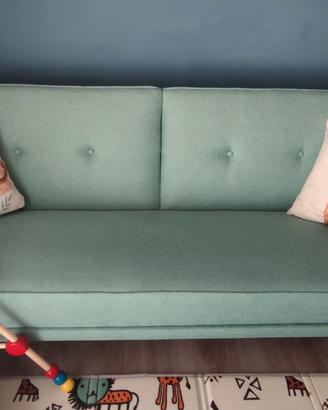 divano letto pari al nuovo verde salvia