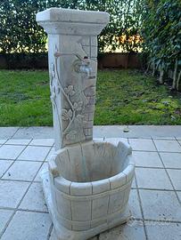 Fontana decorativa da giardino da rubinetto