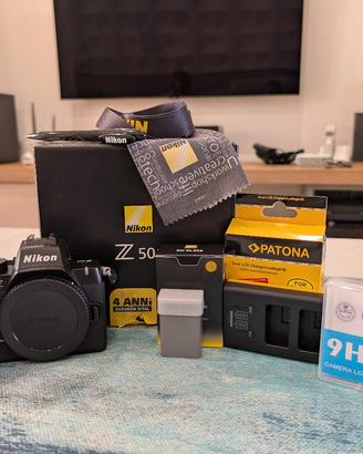 Nikon Z50ii garanzia NITAL +  tanti accessori 