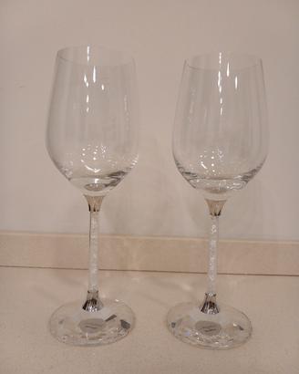 calici da vino swaroski
