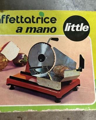 Affettatrice a mano anni 70