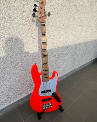 Basso Fender Jazz 5 corde assemblato