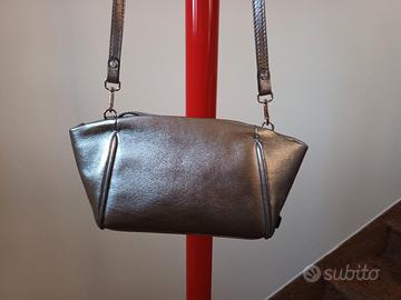 Borsa in pelle "Gianni Chiarini" argento