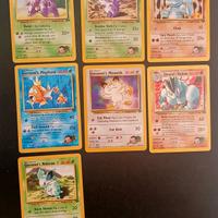 Pokemon carte serie GIOVANNI' S NIDORINO