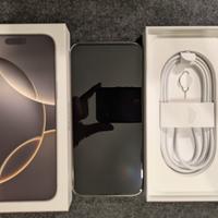 Iphone 16 pro max 256GB Titanio